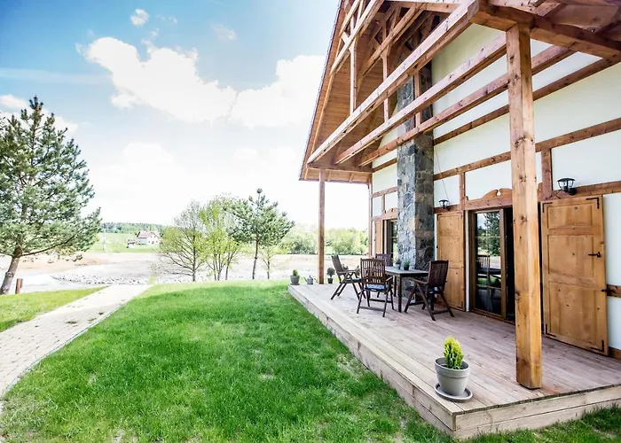 Luksusowy Kaszubska Ostoja Semesterbostad *