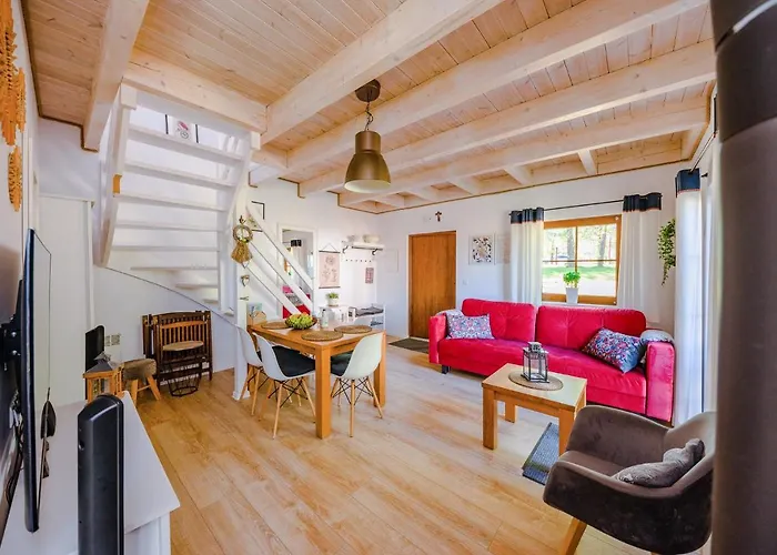 Luksusowy Kaszubska Ostoja Semesterbostad *